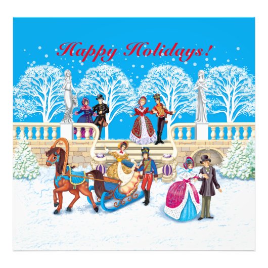 Impression Photo Promenade hivernale (Devant)