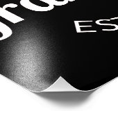 Impression Photo Promu À Grand-Père Est. 2024 I (Coin)