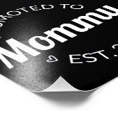 Impression Photo Promu À Mommy Est. 2025 I (Coin)