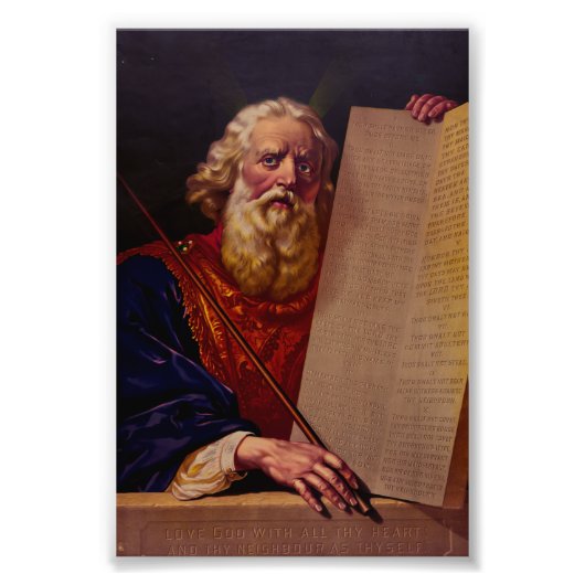 Impression Photo Prophet Moses on Mount Sinai – High-Fidelity Epic  (Devant)