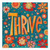 Impression Photo Prospérer Coeur Inspirant Floral Plutôt (Devant)