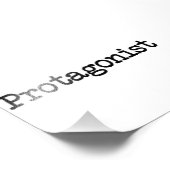 Impression Photo Protagoniste Principal Caractère De La Vie (Coin)