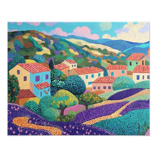 Impression Photo Provence France (Devant)