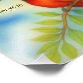 Impression Photo Psalm 46:10 Be Still Red Cardinal Scripture Nature (Coin)