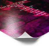 Impression Photo Psaume 61:2 Verse Bible Citation Inspirationnelle (Coin)