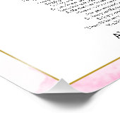 Impression Photo Purple A Je suis assis dans l'Affiche de bienvenue (Coin)