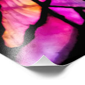 Impression Photo Purple et blues Verre de retenue (Coin)