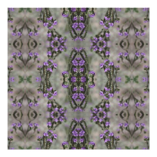 Impression Photo Purple Salt Heliotrope (Devant)