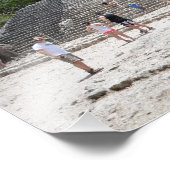 Impression Photo Pyramide de Coba Ruines Maya Riviera Maya Mexique (Coin)