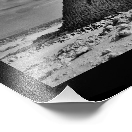 Impression Photo Pyramide de Menkaure à Gizeh (Coin)