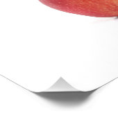 Impression Photo Pyramide rouge délicieux pommes (Coin)