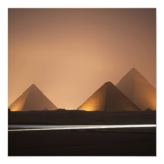 Impression Photo Pyramides Étonnantes (Devant)