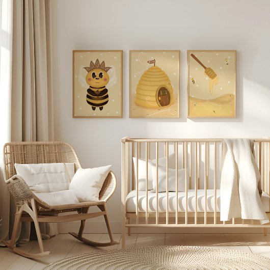 Impression Photo Queen Bee Nursery Wall Art