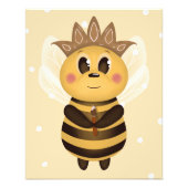 Impression Photo Queen Bee Nursery Wall Art (Devant)