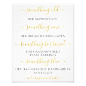 Impression Photo Quelque chose d'ancien quelque chose de nouveau si (Devant)