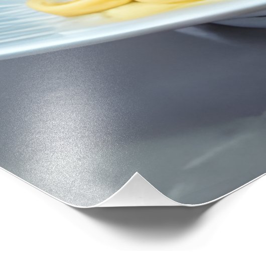 Impression Photo Raccoon mangeant Spaghetti (Coin)