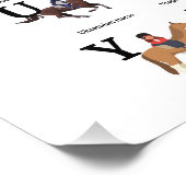 Impression Photo Races De Cheval Alphabétiques (Coin)