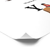 Impression Photo Races De Cheval Alphabétiques (Coin)