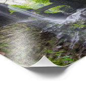 Impression Photo Rainbow Falls & cascade, Watkins Glen, New York (Coin)