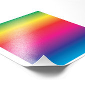 Impression Photo Rainbow Image FAb Fun Prism coloré (Coin)