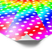 Impression Photo Rainbow Polka Dot Kaleidoscope Mandala (Coin)