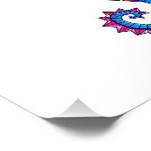 Impression Photo Rainbow Polygonal Seahorse (Coin)