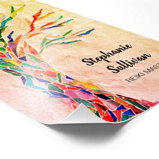 Impression Photo Rainbow Tree Reiki Master (Coin)