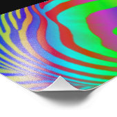 Impression Photo Rainbow Zebra (Coin)