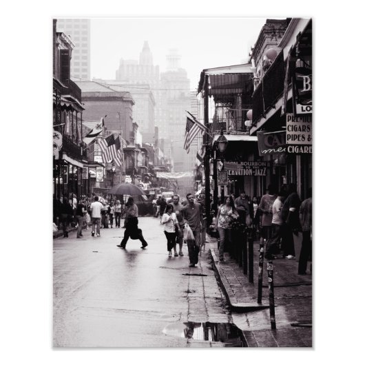 Impression Photo Rainy Bourbon (Devant)