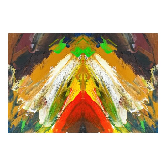 Impression Photo Random Abstract Brushstroke Composition by Lukian (Devant)