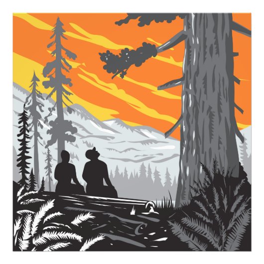 Impression Photo Randonnées à Jedediah Smith Redwoods State Park WP (Devant)