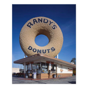 Impression Photo Randy's Donuts California Mid Century Modern