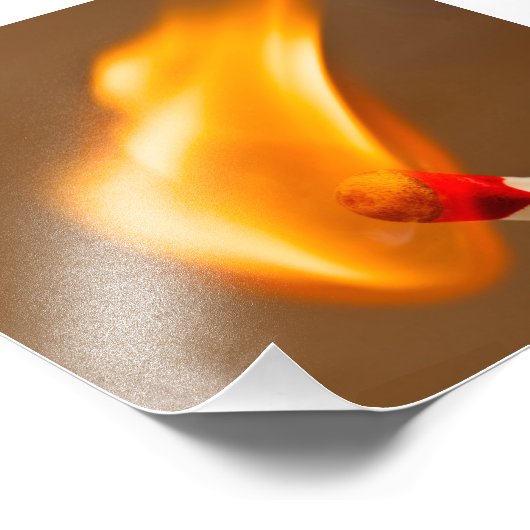 Impression Photo Rapprocher feu (Coin)