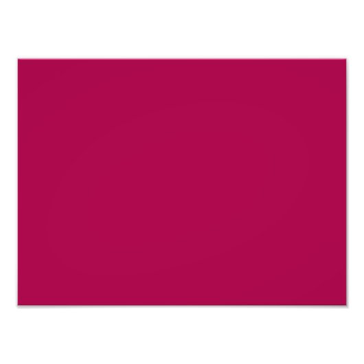 Impression Photo Raspberry Rouge rose Solid Tendance Couleur Arrièr (Devant)