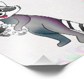 Impression Photo Raton laveur (Coin)