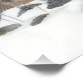 Impression Photo Ravin neigeux (Coin)