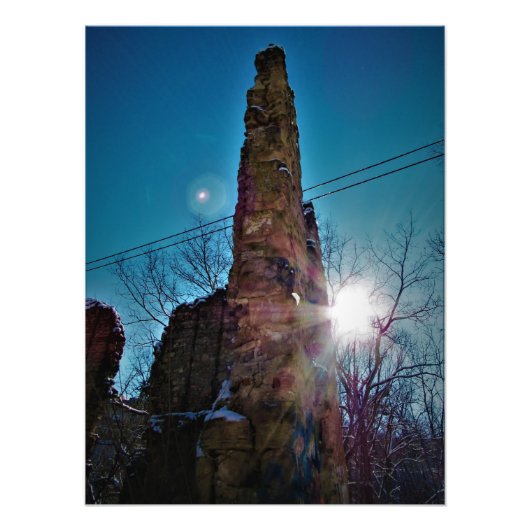 Impression Photo "Rayons de ruines" (Devant)