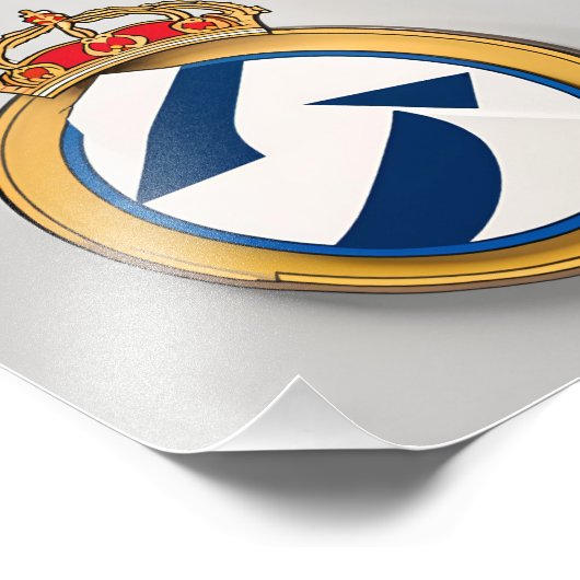Impression Photo Real Madrid (Coin)