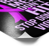 Impression Photo Real Men Don't Hit Stop Domestic Violence (Coin)