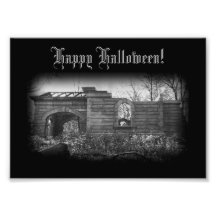 Réception de la ruine de la tombe Halloween heureu