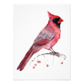 Impression Photo Red Cardinal Bird (Devant)