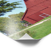 Impression Photo Red Kansas Barn (Coin)