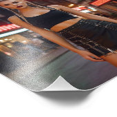 Impression Photo Red Light Blonde Pigtails Dutch Girl (Coin)