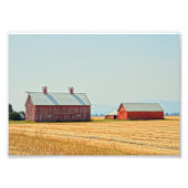Impression Photo Red Montana Barns (Devant)