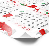 Impression Photo Red Pepper Diva Cartoon Motif 2024 Calendrier (Coin)