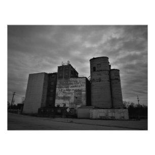 Impression Photo "Red River Flour Mill"