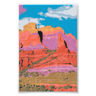 Impression Photo Red Rock, Sedona, Arizona, Art moderne