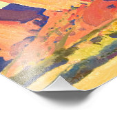 Impression Photo Red Rocks and Cactus, 1945, par Maynard Dixon (Coin)