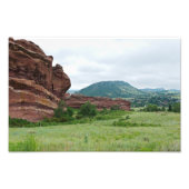 Impression Photo Red Rocks Park et Mountain Range (Devant)