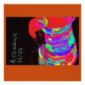 Impression Photo Reddish-Orange Fox Warrior Princess (Devant)